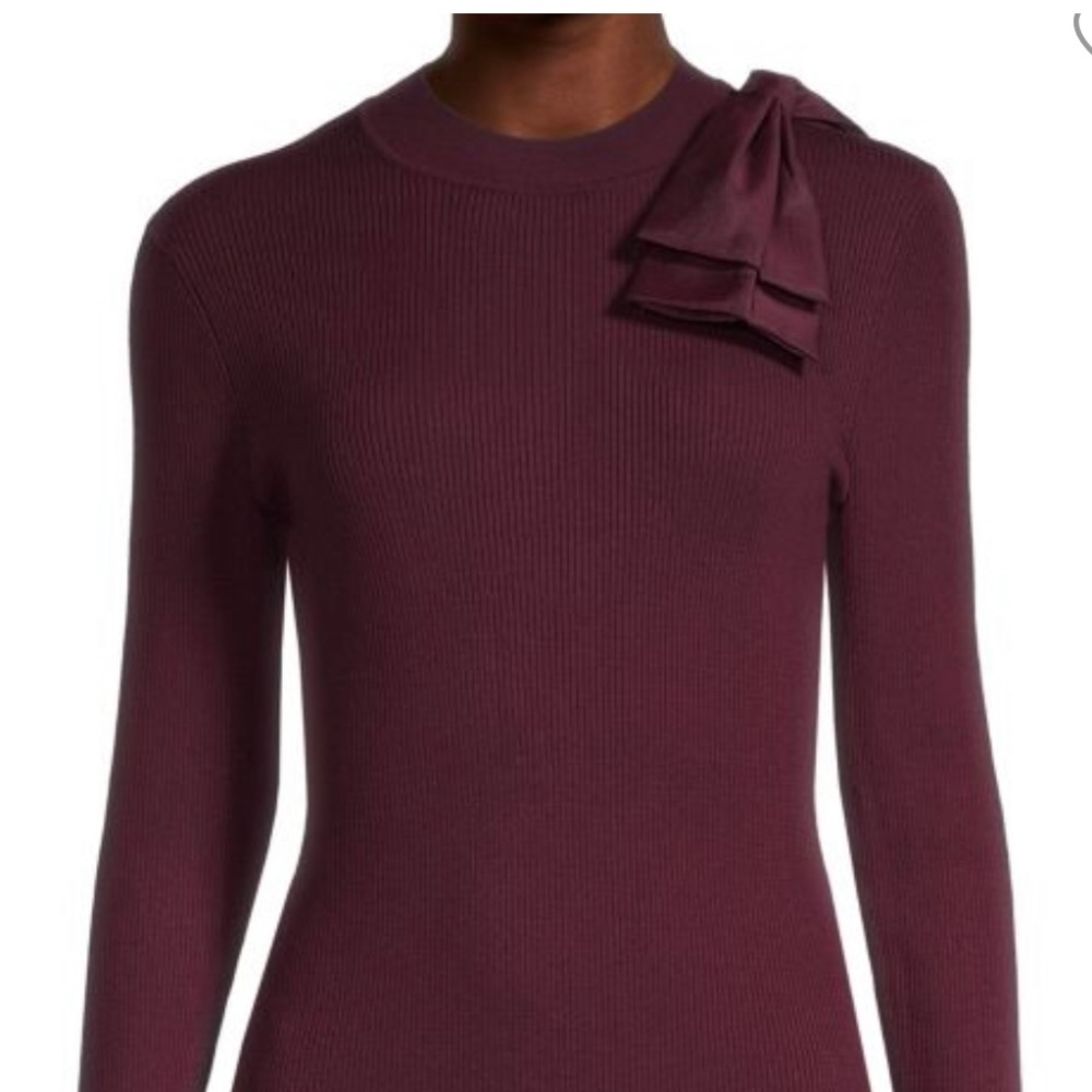 Ted Baker size 3 (fits a US6-8) fitted long sleeve in plum